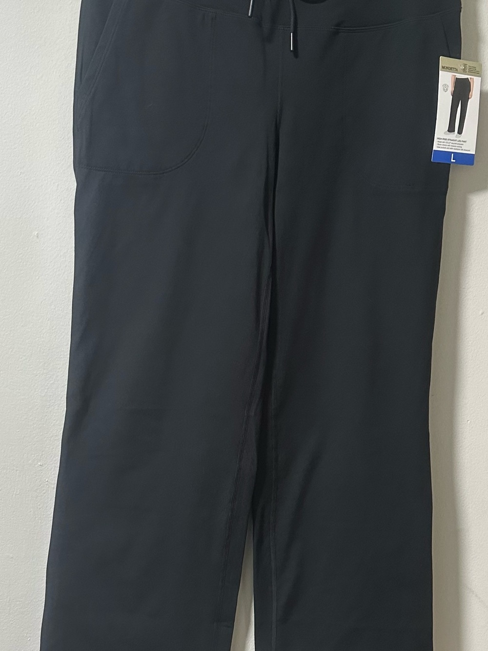 Mondetta Ladies' High-Rise
Straight Leg Pant with Drawstring